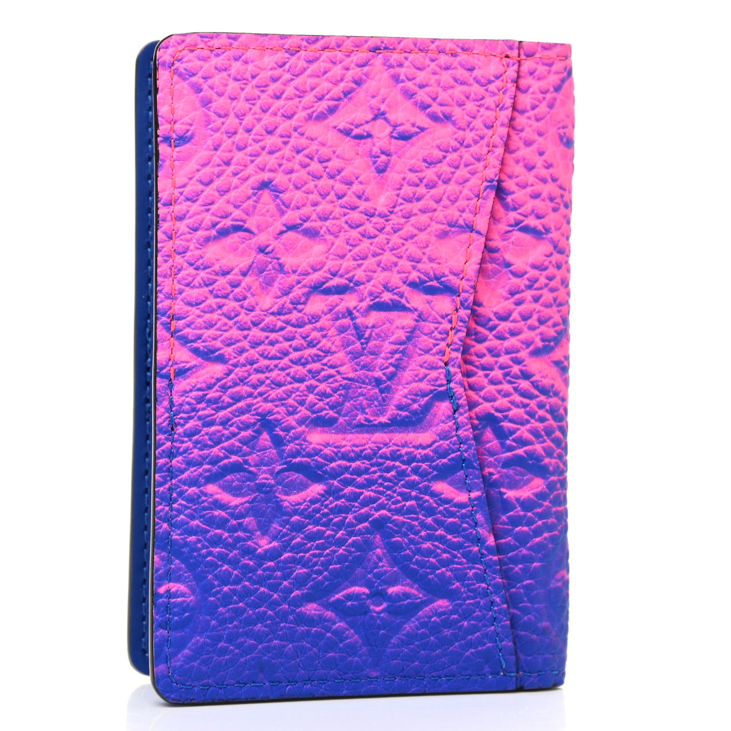 Taurillon Illusion Pocket Organizer Bleu Rose