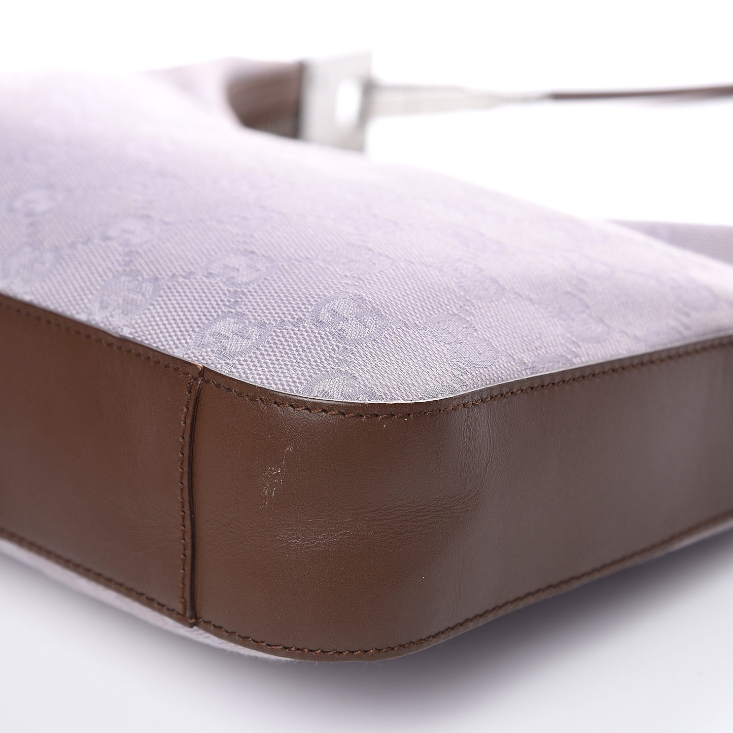 Monogram Small Clasp Hobo Purple