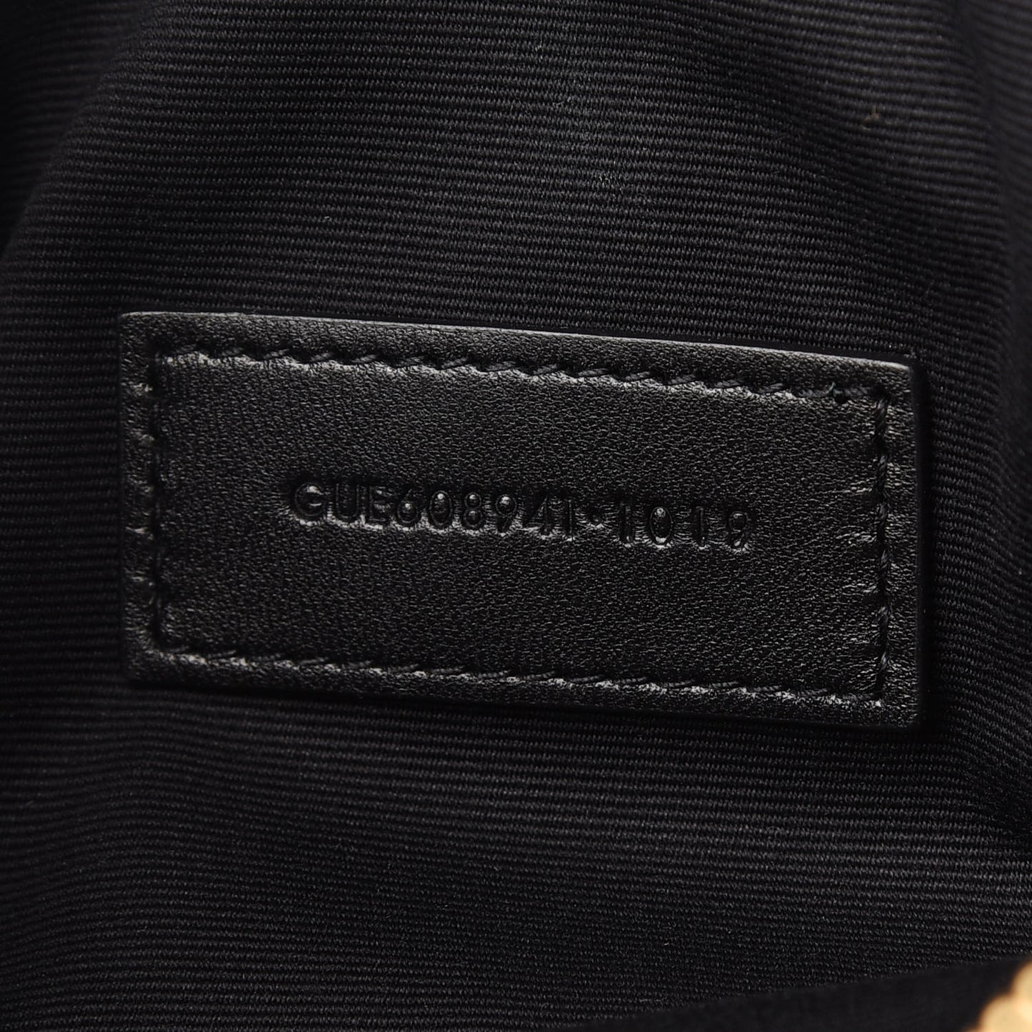 Grained Lambskin Quilted Mini Becky Double Zip Bag Black