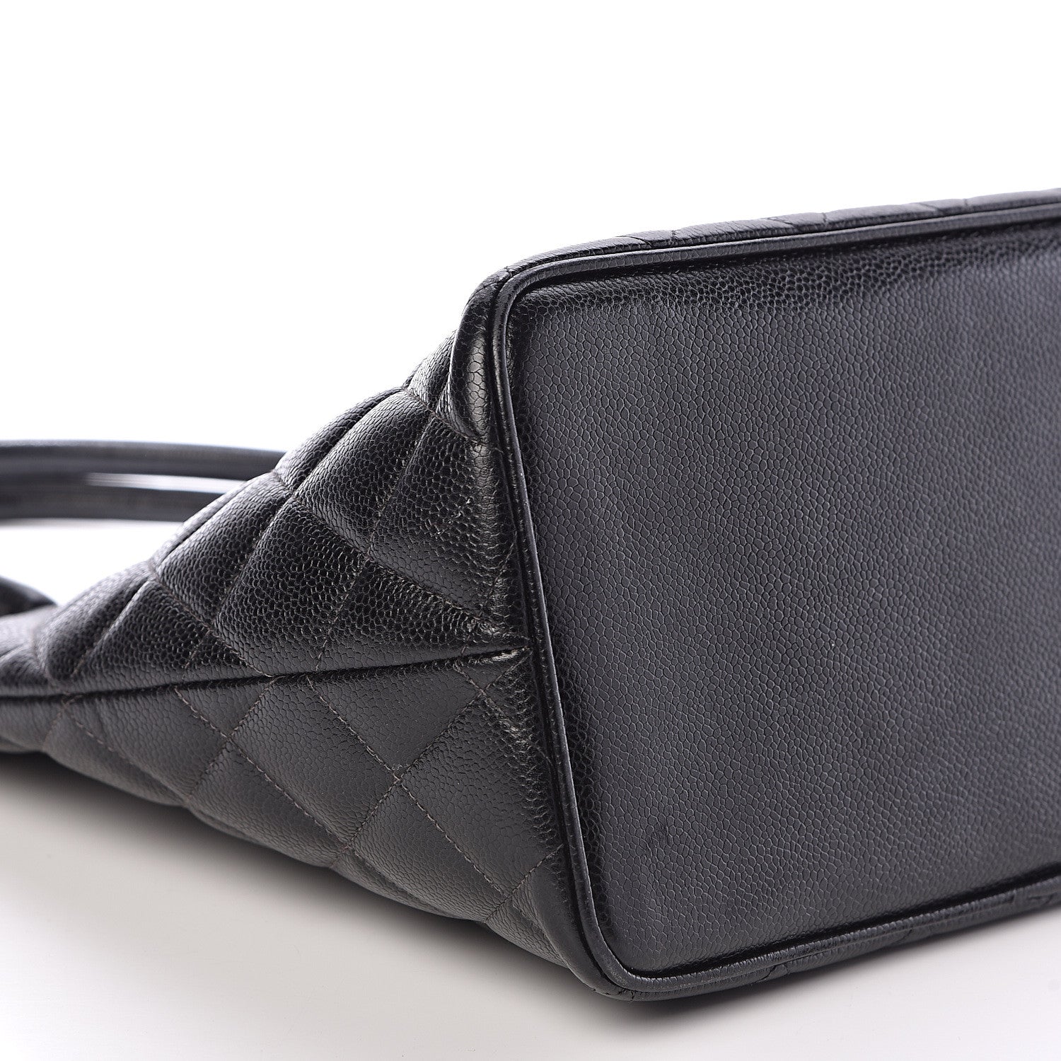 Chanel Caviar Quilted Medallion Tote Black 12 of 13