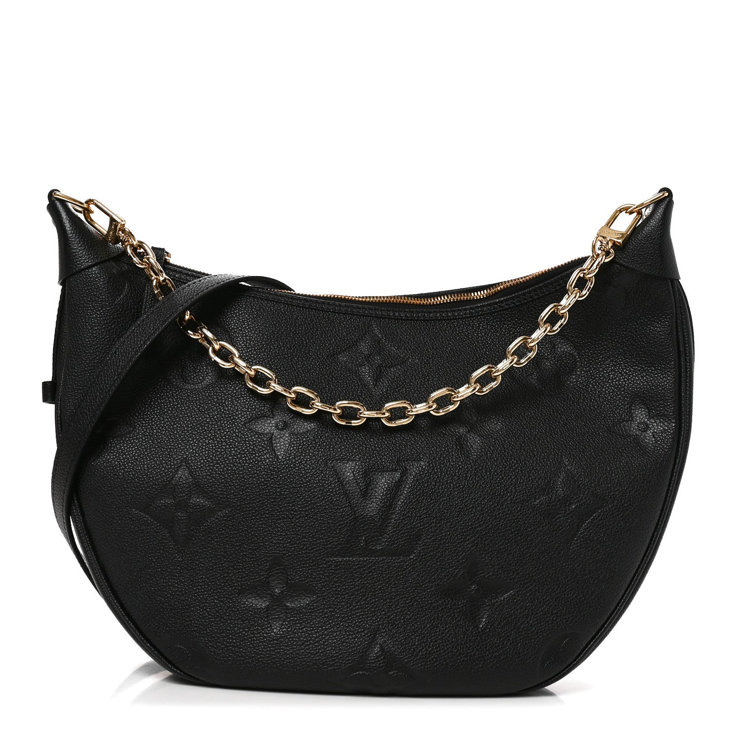 Louis Vuitton Empreinte Monogram Giant Loop Hobo Black 1 of 10