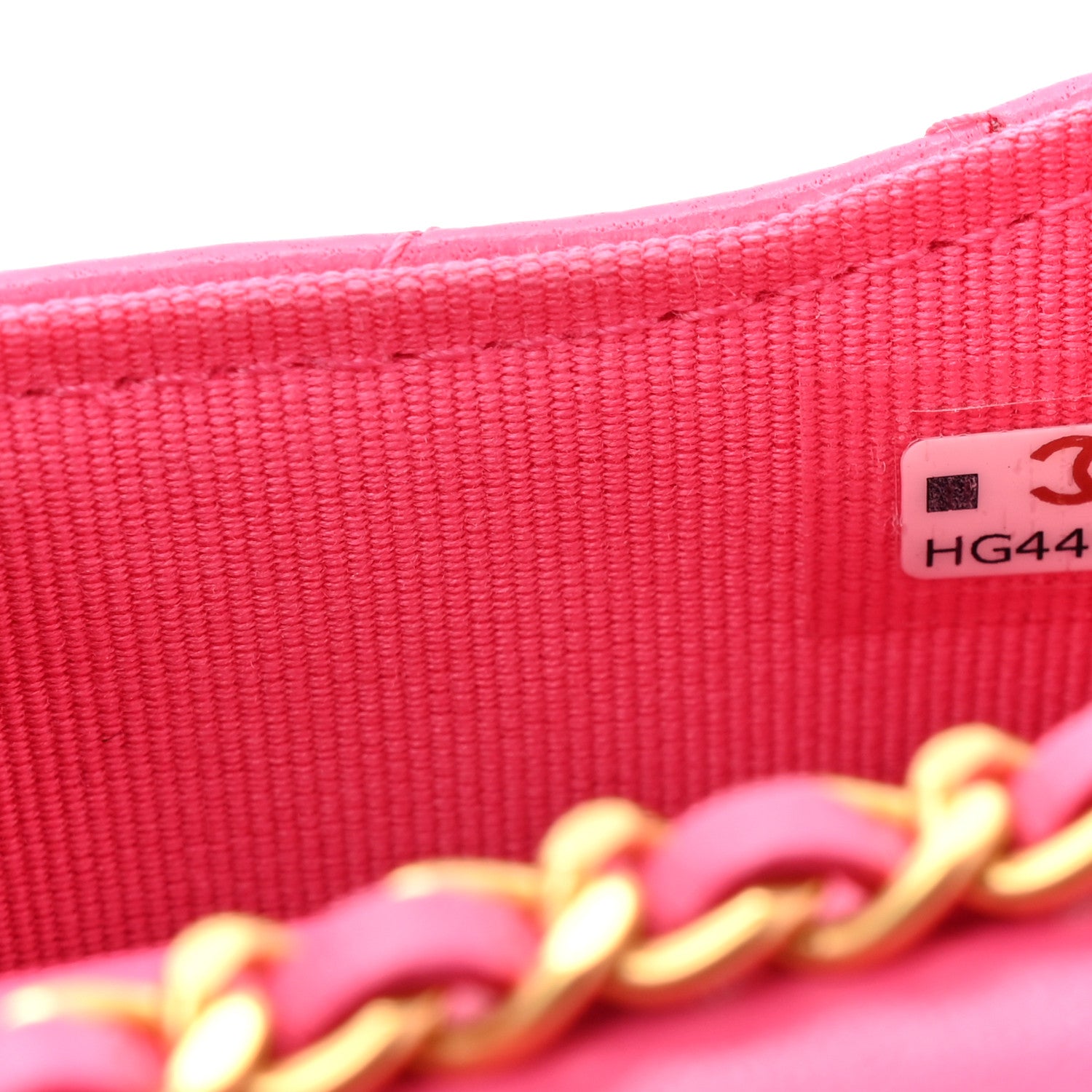 Chanel Lambskin Enamel Quilted Mini Chain Belt Bag Pink 7 of 14