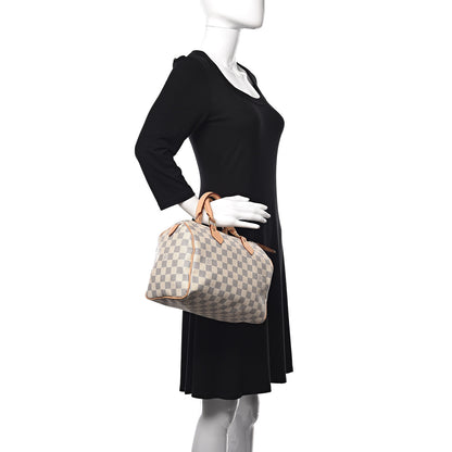 Louis Vuitton Damier Azur Speedy 25 2 of 9