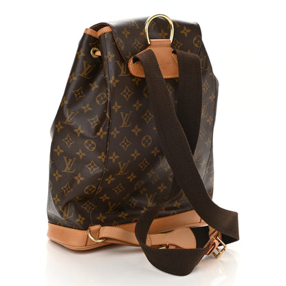 Louis Vuitton Monogram Montsouris GM Backpack 3 of 8