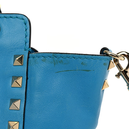 Valentino Garavani Vitello Mini Rockstud Tote Parrot 11 of 15