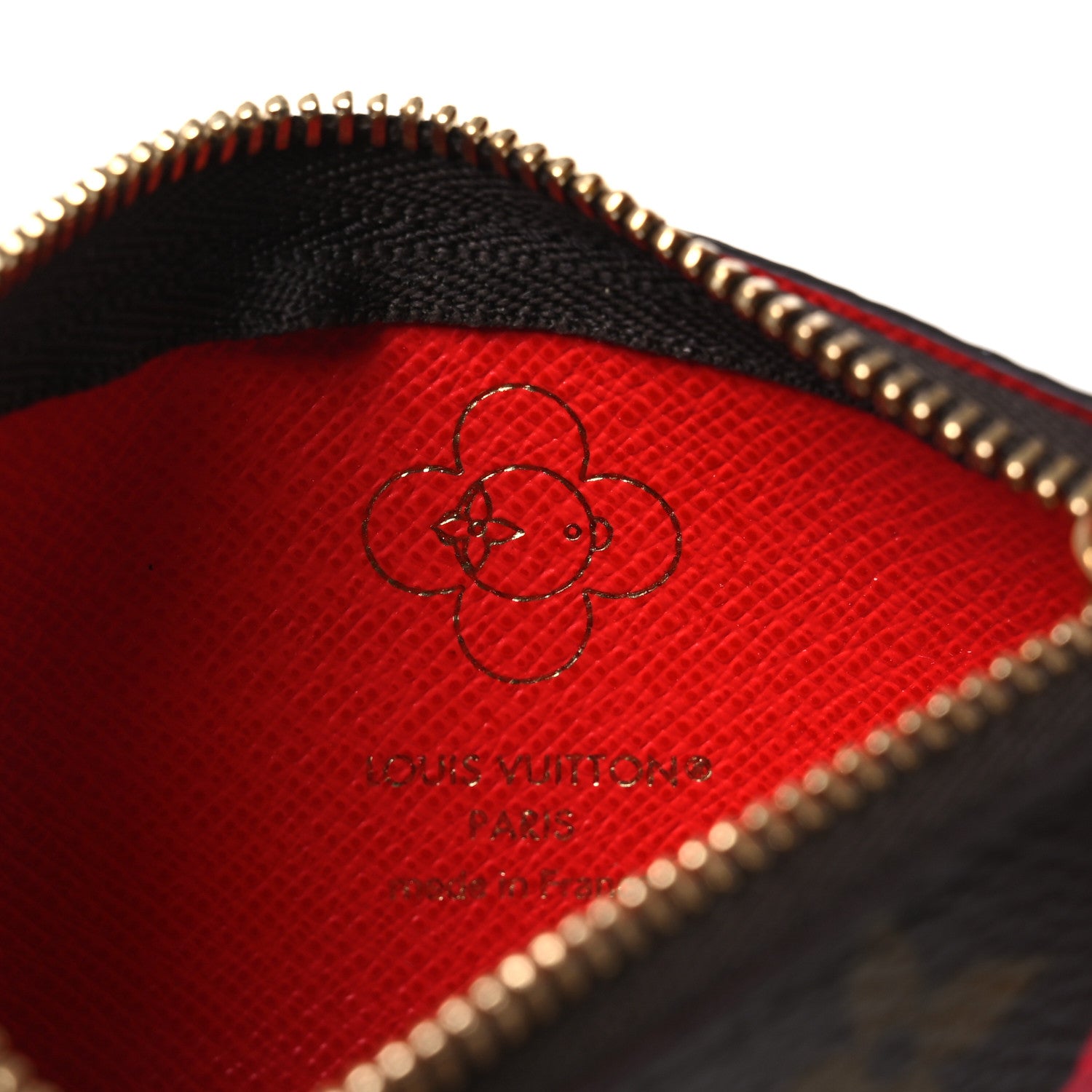 Louis Vuitton Monogram 2024 Christmas Animation Candy Factory Key Pouch Candy Red 7 of 9