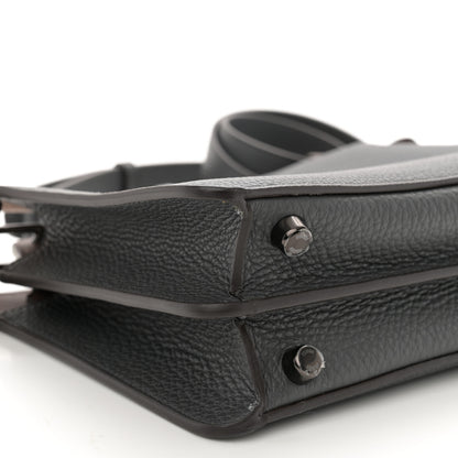 Fendi Cuoio Romano Vitello Cover Monochrome Peekaboo I SEE U Satchel 9 of 14
