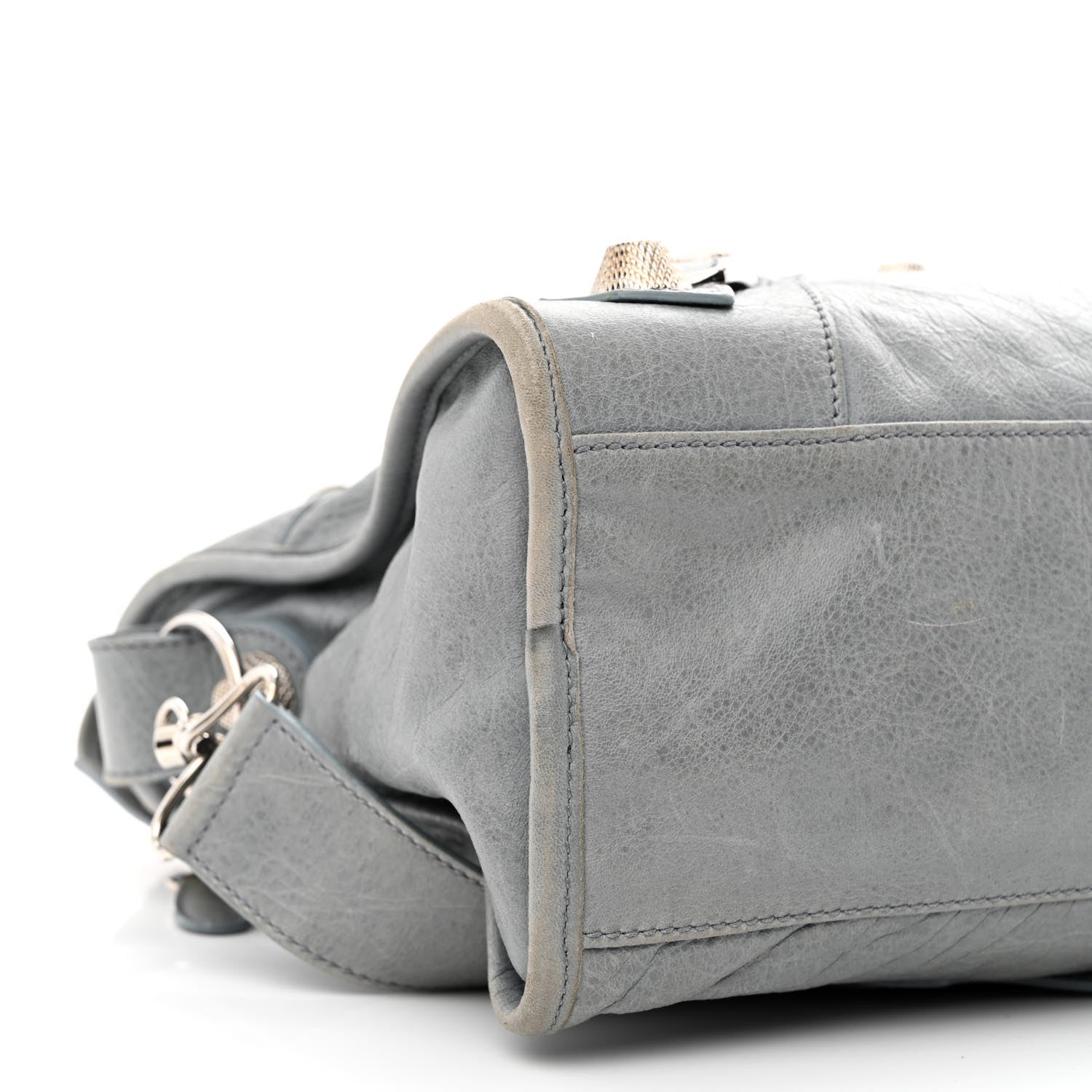 Balenciaga Agneau Giant 21 Silver Hardware City Ardoise 9 of 25