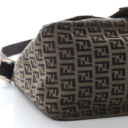 Fendi Zucchino Vitello Mama Baguette Mogano Panna Bruciato 7 of 10