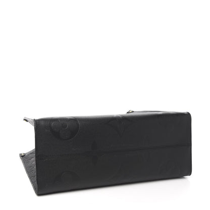 Louis Vuitton Empreinte Monogram Giant Onthego GM Black 3 of 9