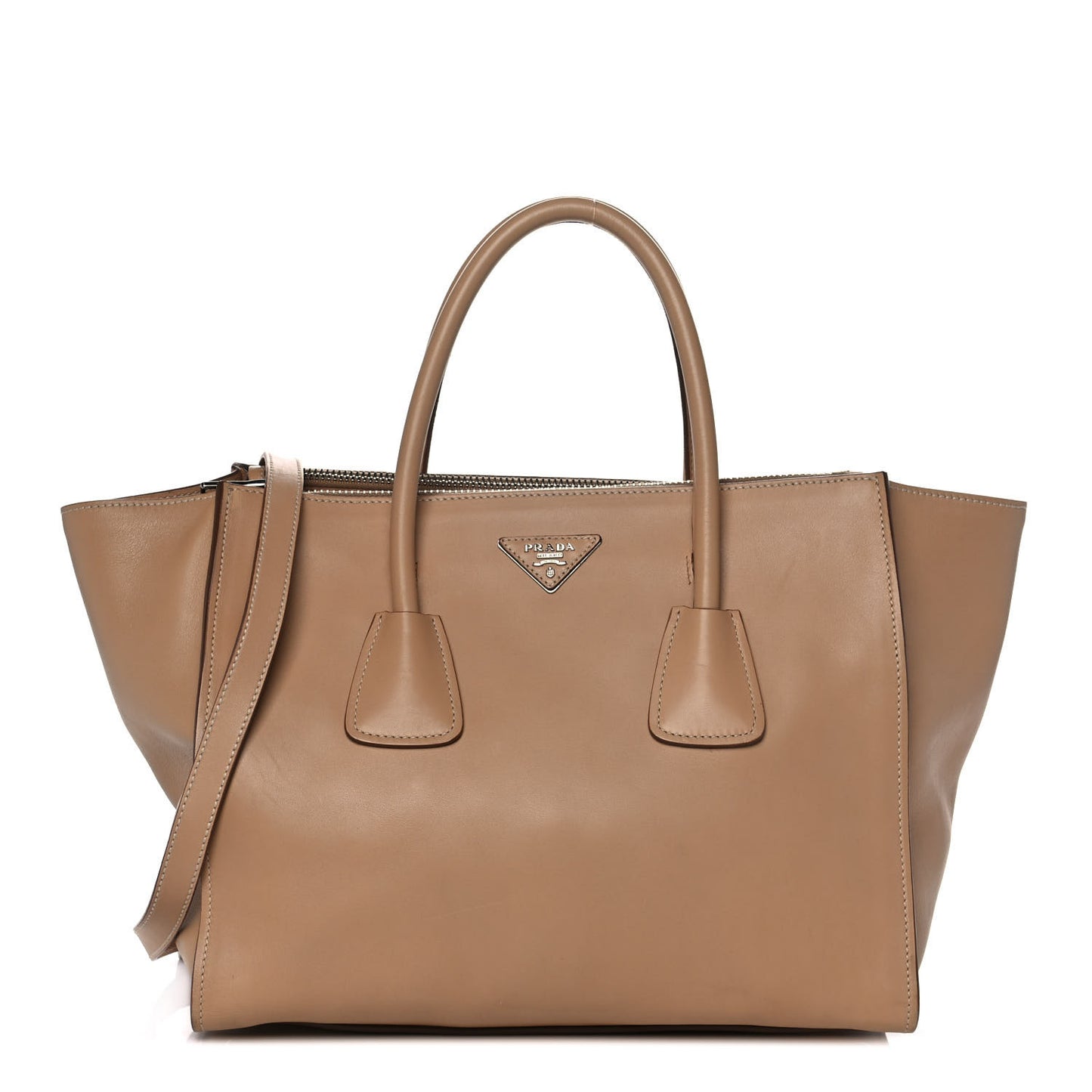 Vitello Soft Twin Pocket Tote