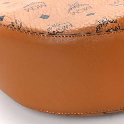 MCM Visetos Large Patricia Hobo Cognac 7 of 8