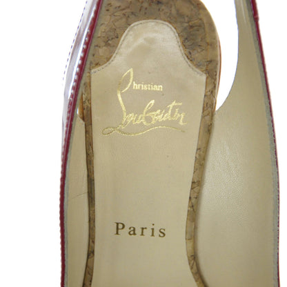 Christian Louboutin Cork Platform Marpop 140 Wedges 39.5 5 of 7