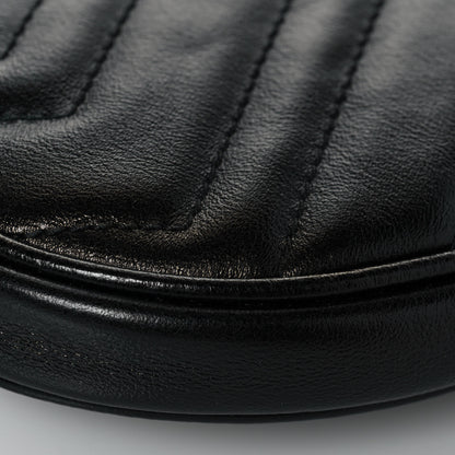 Gucci Calfskin Matelasse GG Marmont 2.0 Multi Belt Bag 85 34 Black 14 of 27