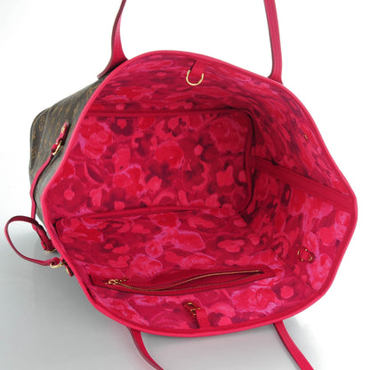 Louis Vuitton Monogram Articles de Voyage Ikat Neverfull MM Rose Indien 5 of 9