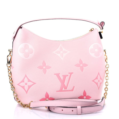 Louis Vuitton Empreinte Monogram Giant By The Pool Marshmallow Hobo PM Bouton De Rose 3 of 9