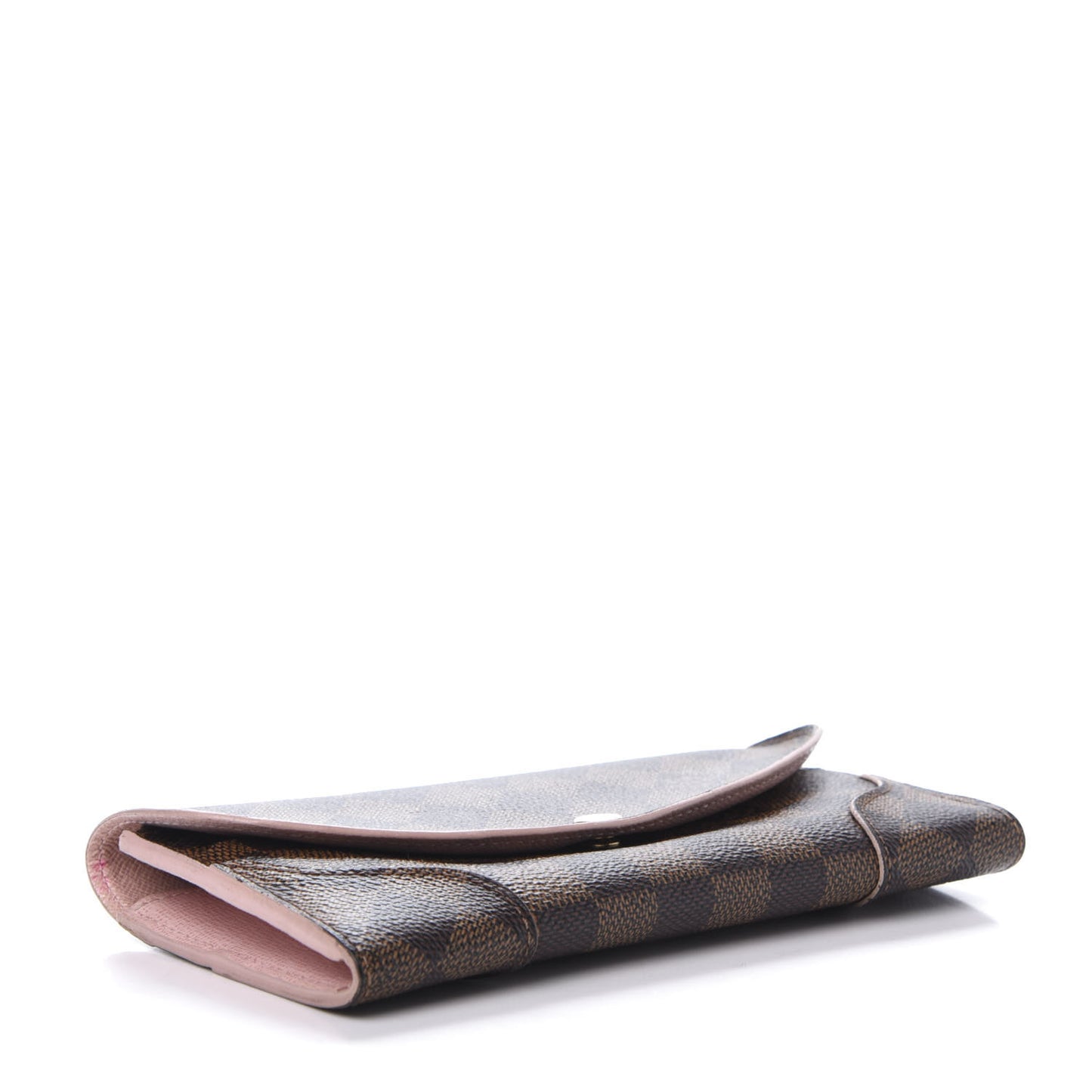 Damier Ebene Caissa Wallet Rose Ballerine