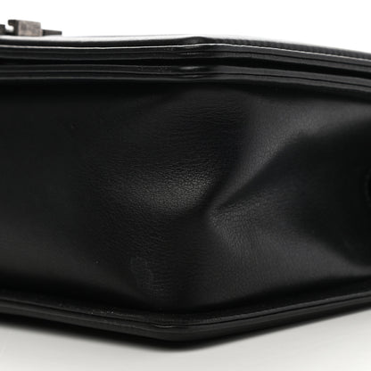 Chanel Lambskin Quilted Medium Boy Flap Black 9 of 13