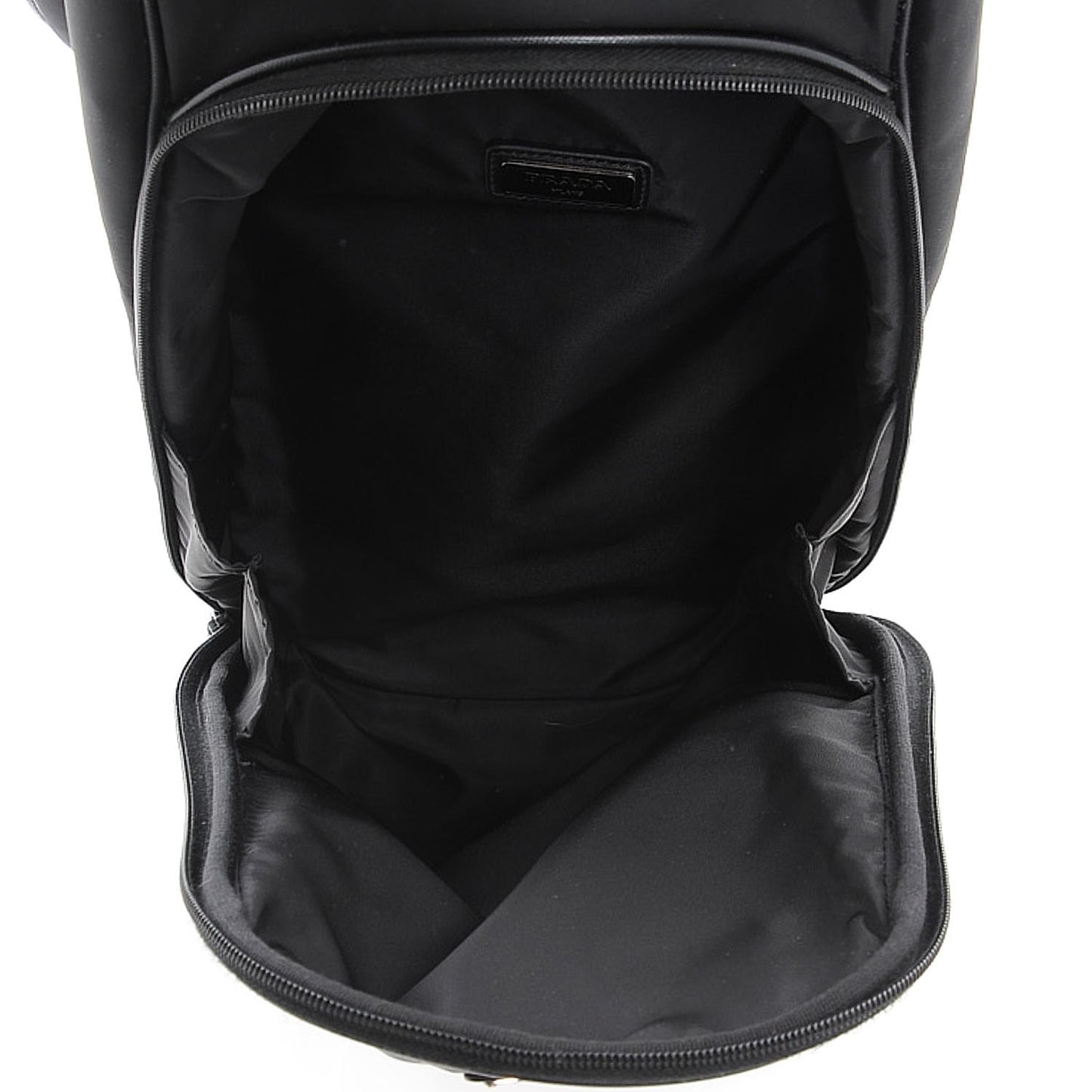 Tessuto Nylon Saffiano Mens Golf Bag Nero Black