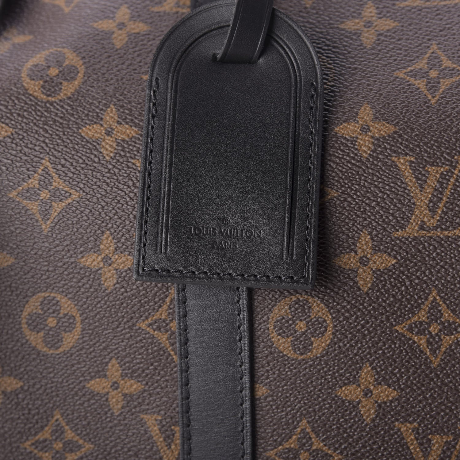 Louis Vuitton Monogram Macassar Keepall Bandouliere 55 7 of 9