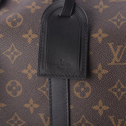 Louis Vuitton Monogram Macassar Keepall Bandouliere 55 7 of 9