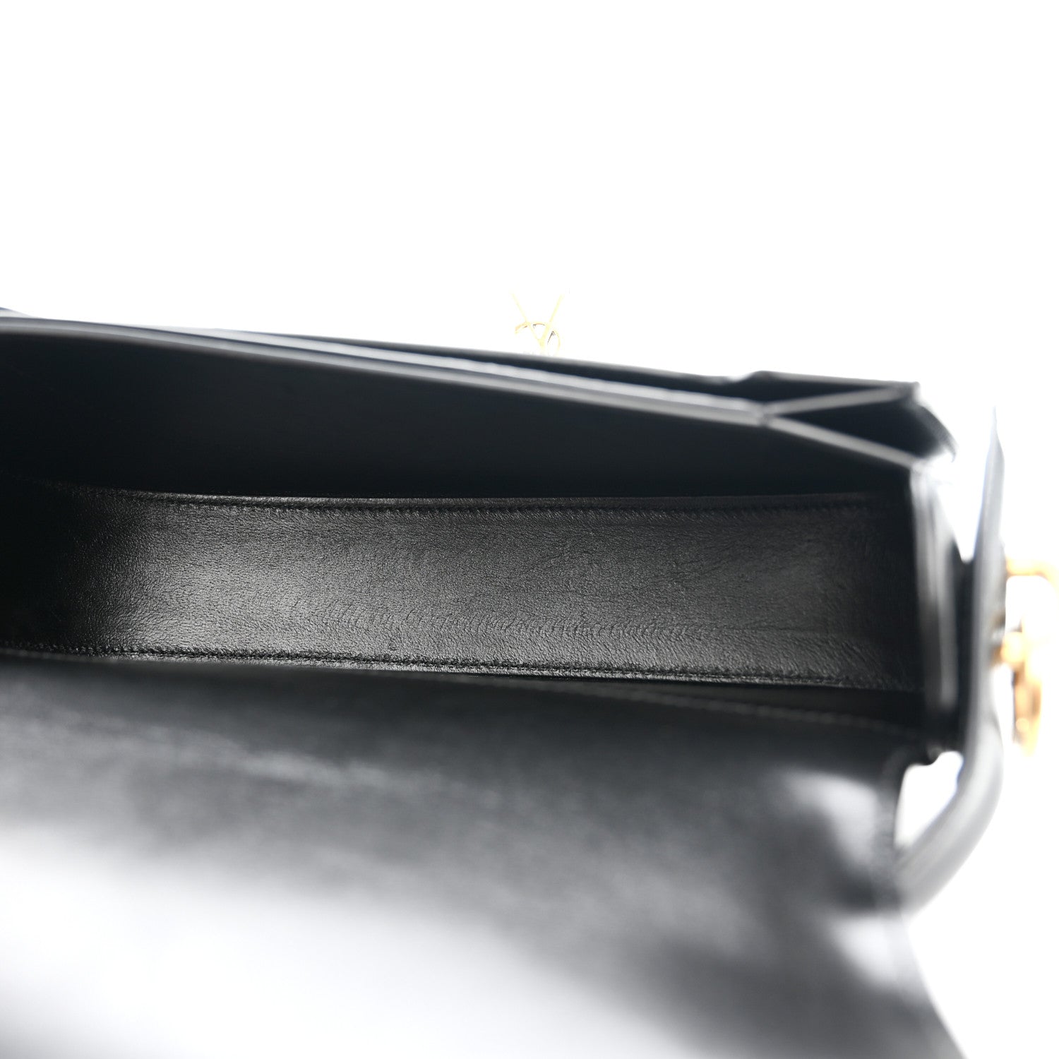 Saint Laurent Box Calfskin Voltaire Top Handle Crossbody Bag Black 5 of 10