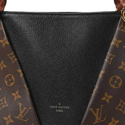 Louis Vuitton Monogram V Tote MM Black 7 of 12