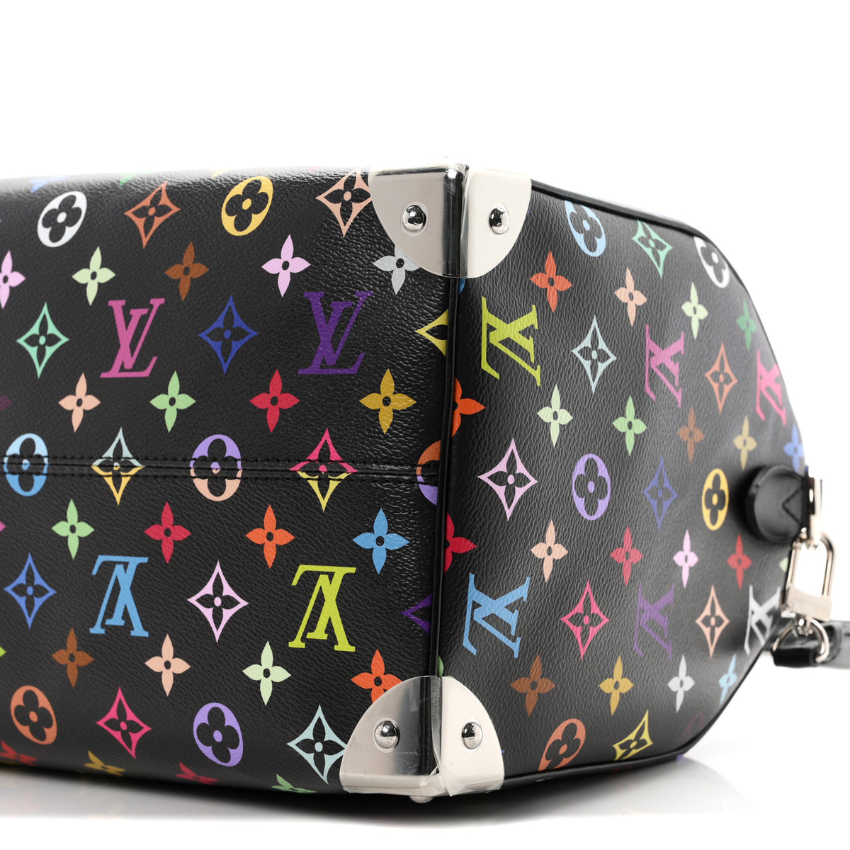 Louis Vuitton LV X TM Monogram Multicolor Speedy Soft 30 Black 9 of 9