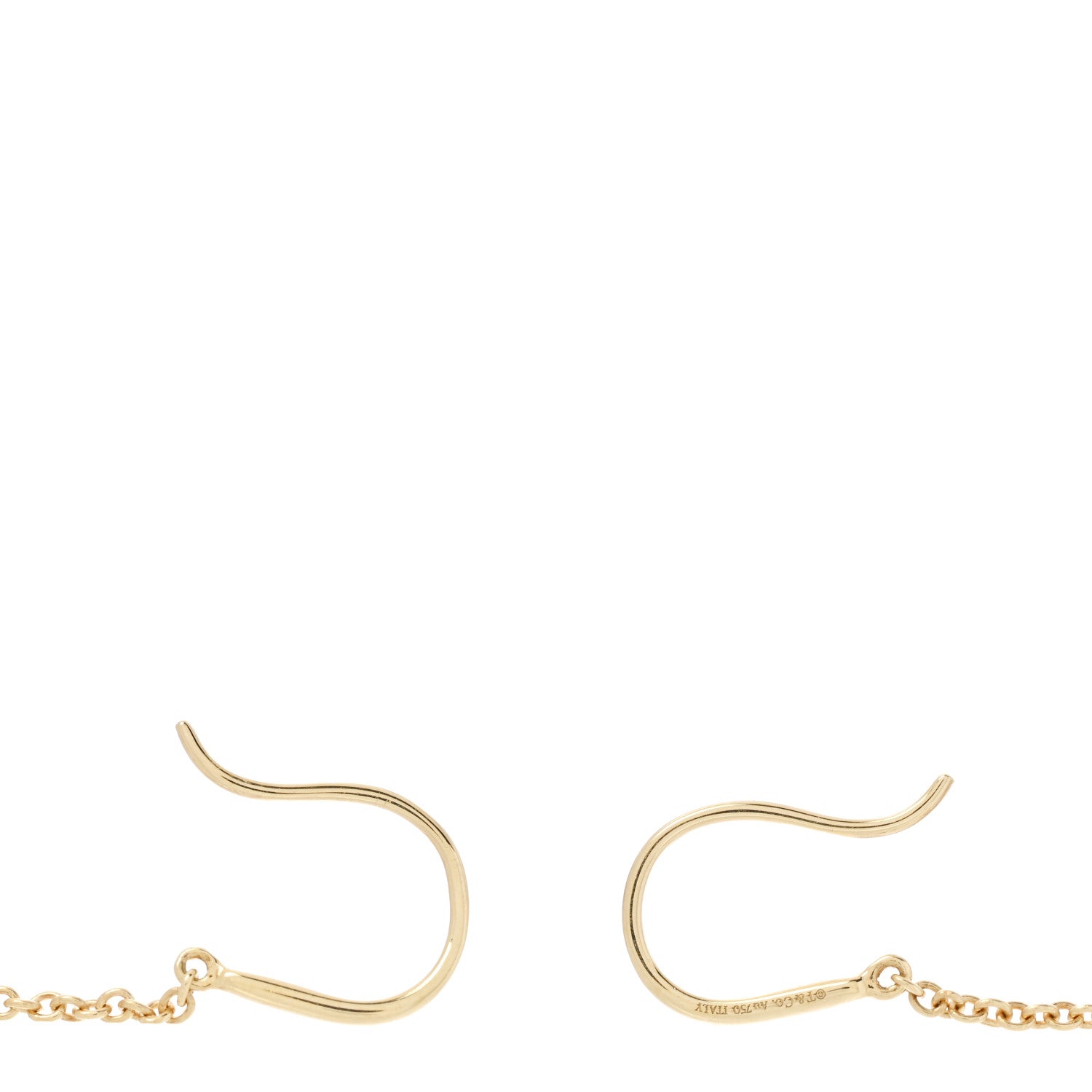 Tiffany 18K Yellow Gold 10mm HardWear Ball Hook Drop Earrings 3 of 5