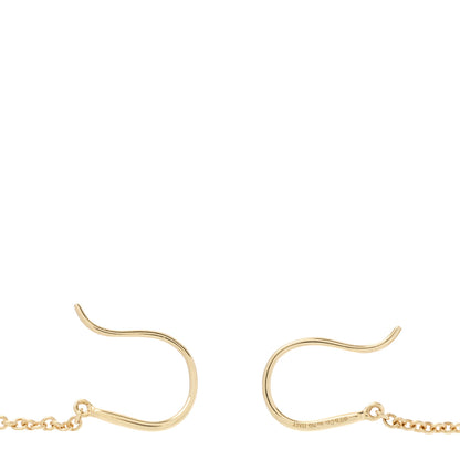 Tiffany 18K Yellow Gold 10mm HardWear Ball Hook Drop Earrings 3 of 5