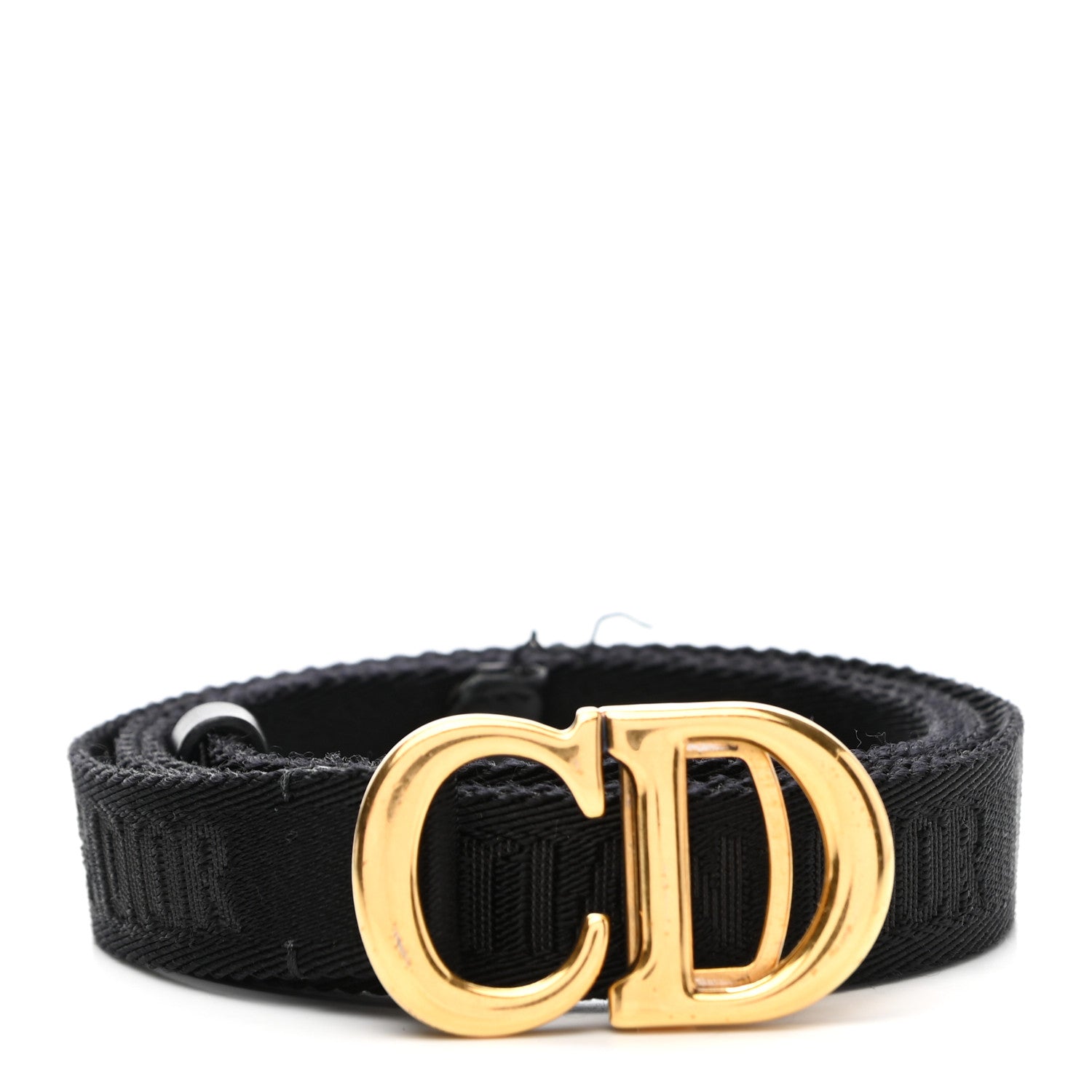 Christian Dior Nylon 20mm Saddle Belt Black 1 of 5