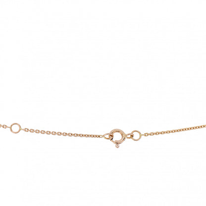 Louis Vuitton 18K Pink Gold Diamond Small LV Volt One Pendant Necklace 4 of 4