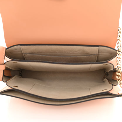 Chloe Suede Calfskin Small Faye Shoulder Bag Marrone 5 of 9