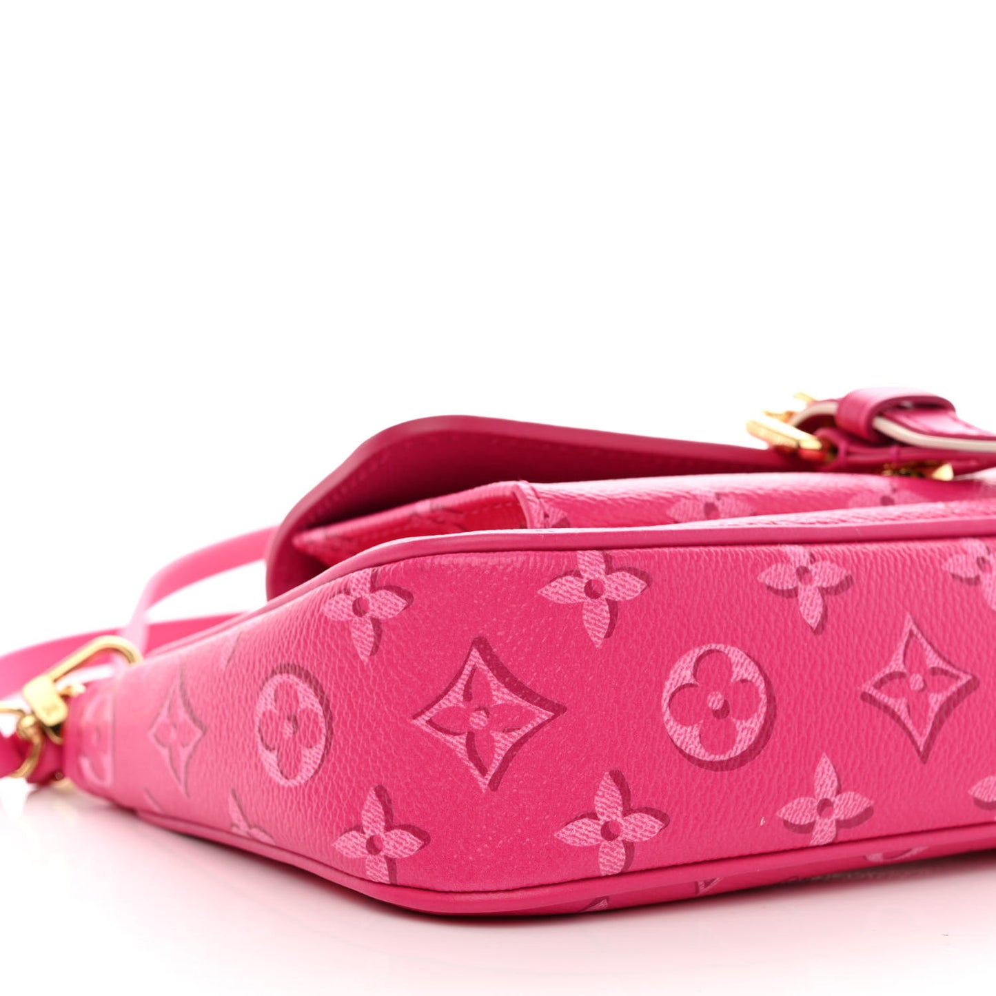 Monogram Fall For You Maxi Multi Pochette Accessories Fuchsia