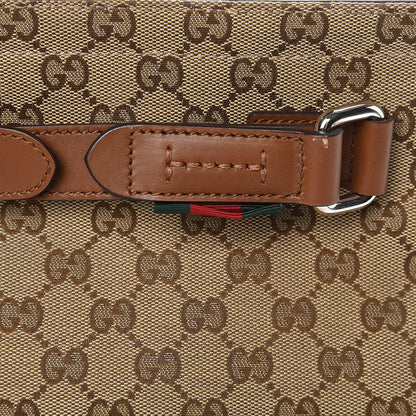 Gucci Monogram Belt Bag Brown 8 of 9