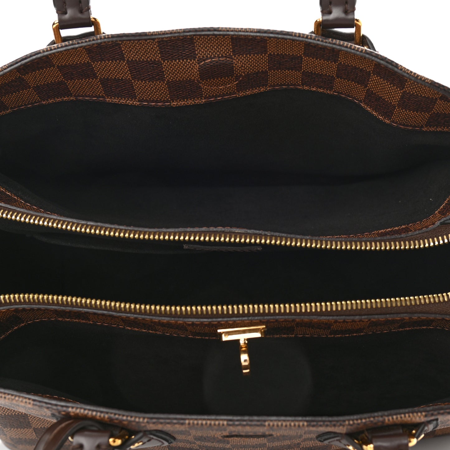 Cuir Taurillon Damier Ebene Normandy Black