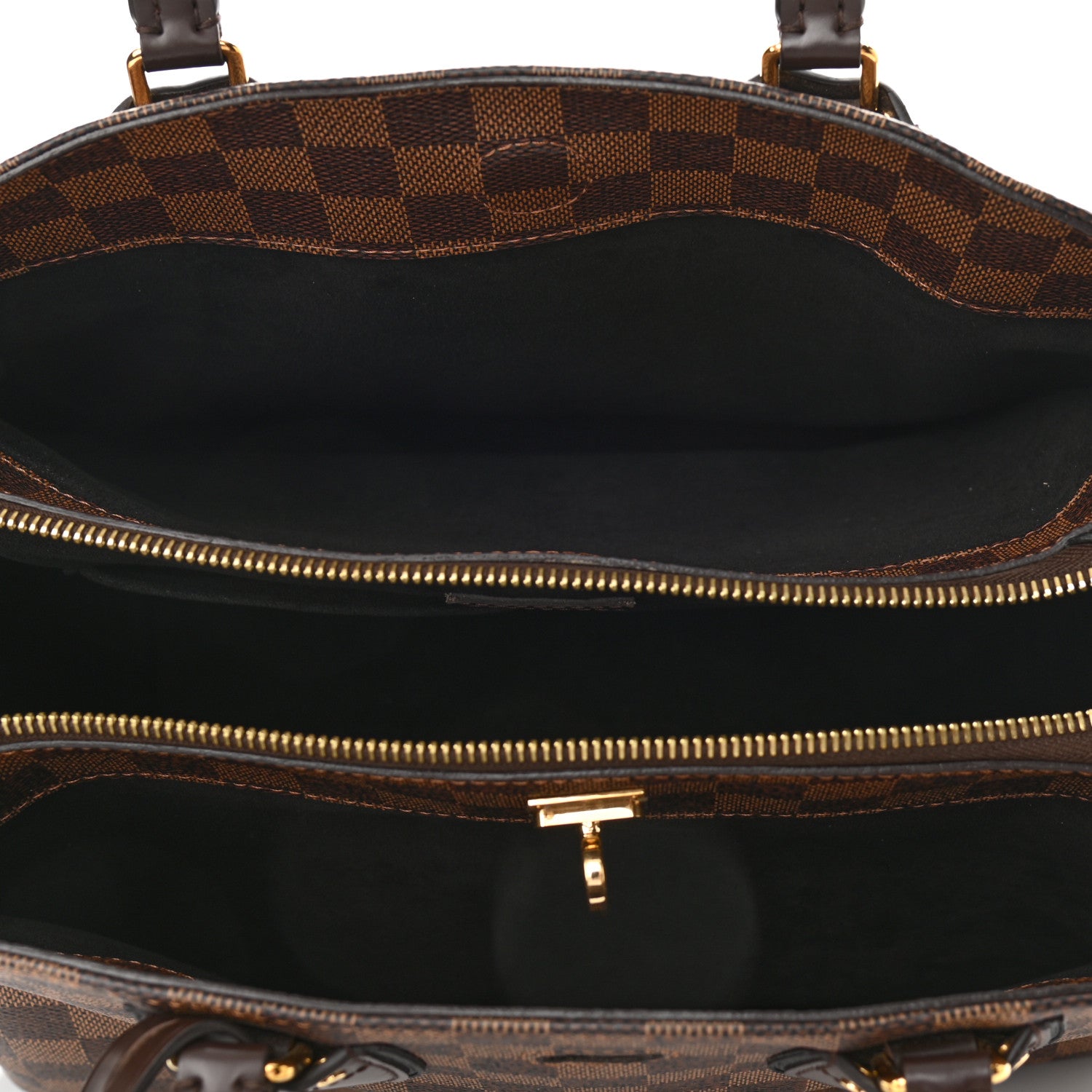 Louis Vuitton Cuir Taurillon Damier Ebene Normandy Black 5 of 9