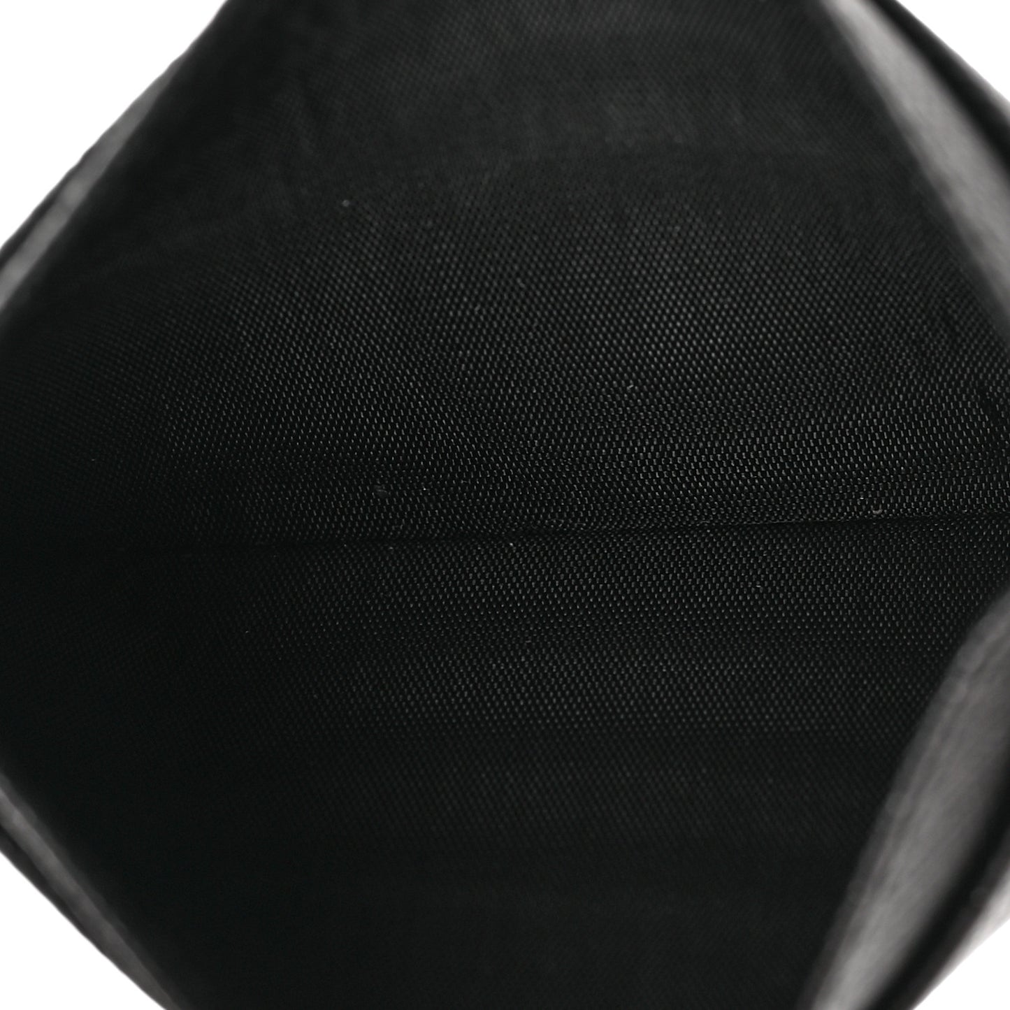 Saffiano Triangle Card Holder Black