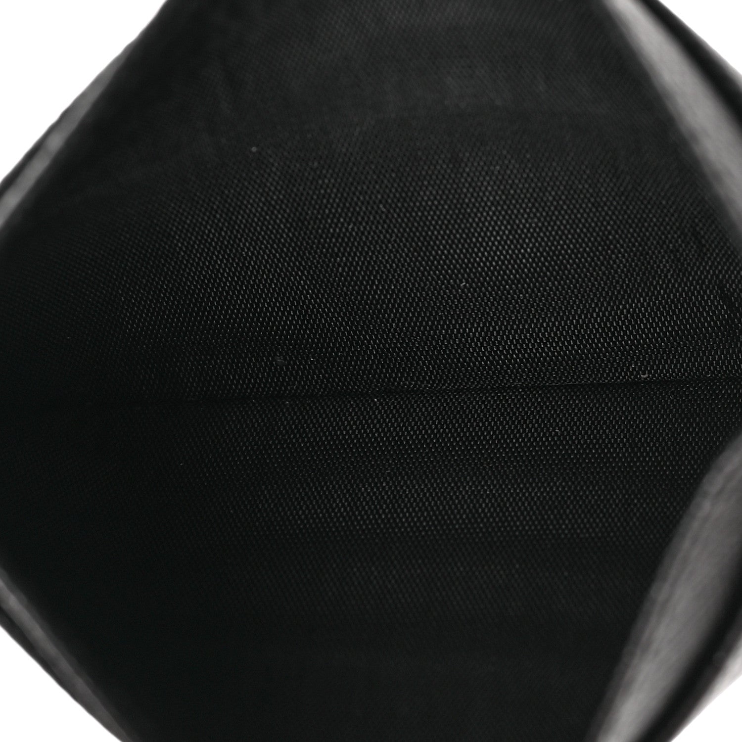 Prada Saffiano Triangle Card Holder Black 5 of 5
