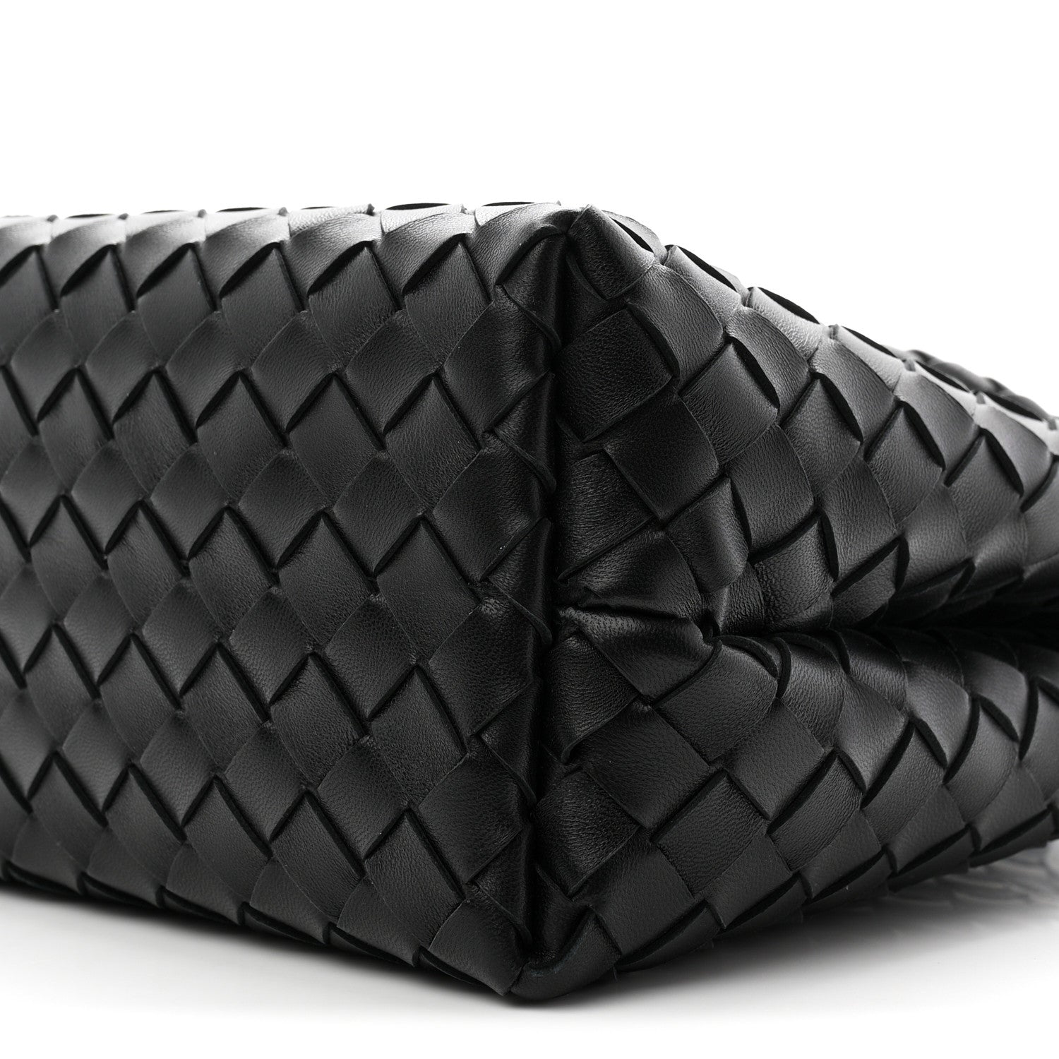 Bottega Veneta Nappa Intrecciato Medium Andiamo Shoulder Bag Black 9 of 9