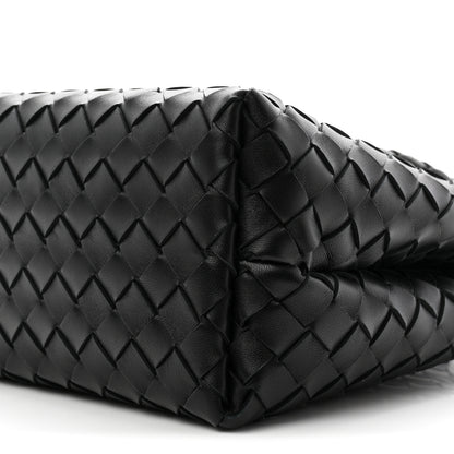 Bottega Veneta Nappa Intrecciato Medium Andiamo Shoulder Bag Black 9 of 9