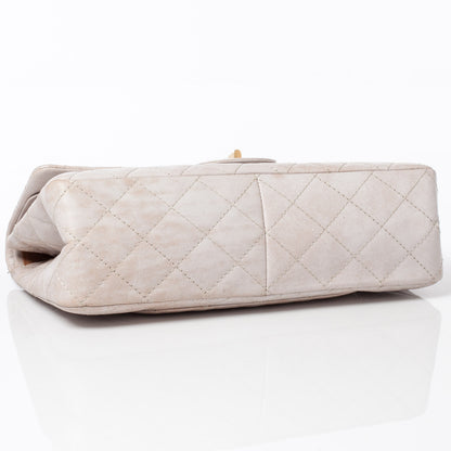 Chanel Leather 2.55 Reissue 227 Flap Blanc Fonce 5 of 9