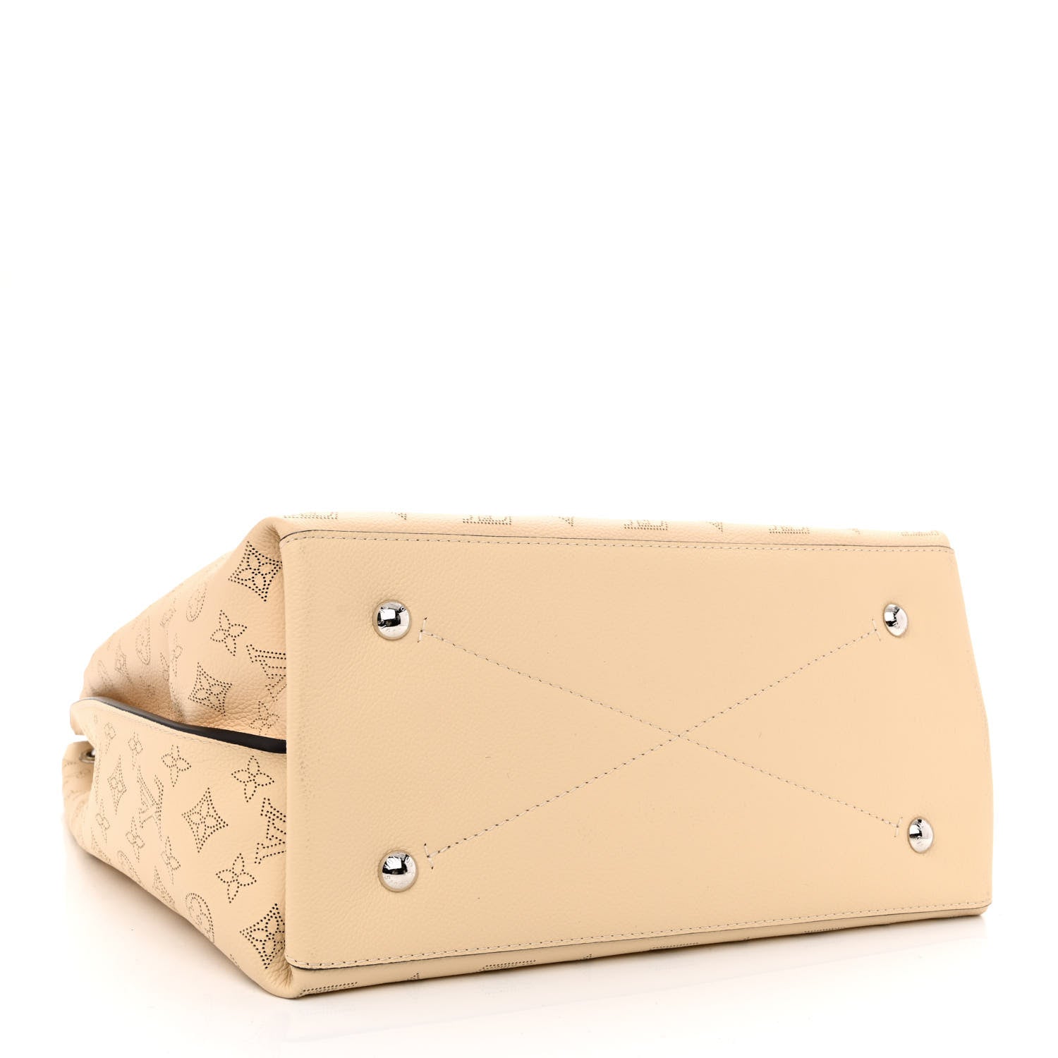 Louis Vuitton Mahina Carmel Hobo Creme 4 of 9