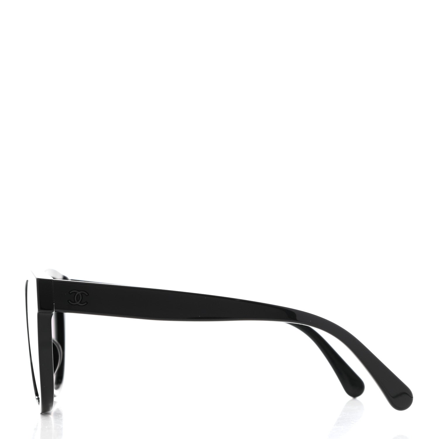 Chanel Acetate CC Butterfly Sunglasses 5414-A Black 3 of 8