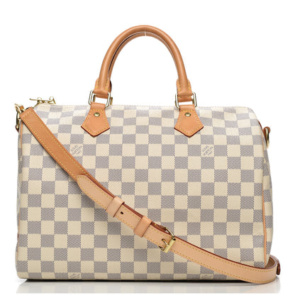 Louis Vuitton Damier Azur Speedy Bandouliere 30 1 of 8