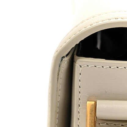 Saint Laurent Box Calfskin Monogram Medium Solferino Satchel Crema Soft 18 of 18