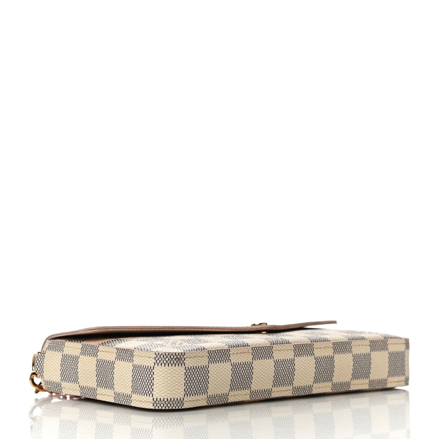Damier Azur Calfskin Pochette Felicie Eau de Rose
