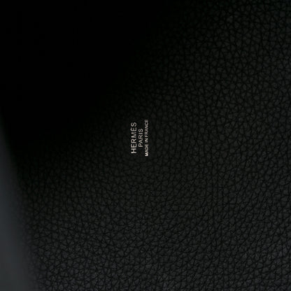 Hermes Taurillon Clemence Picotin Lock 26 GM Black 6 of 8