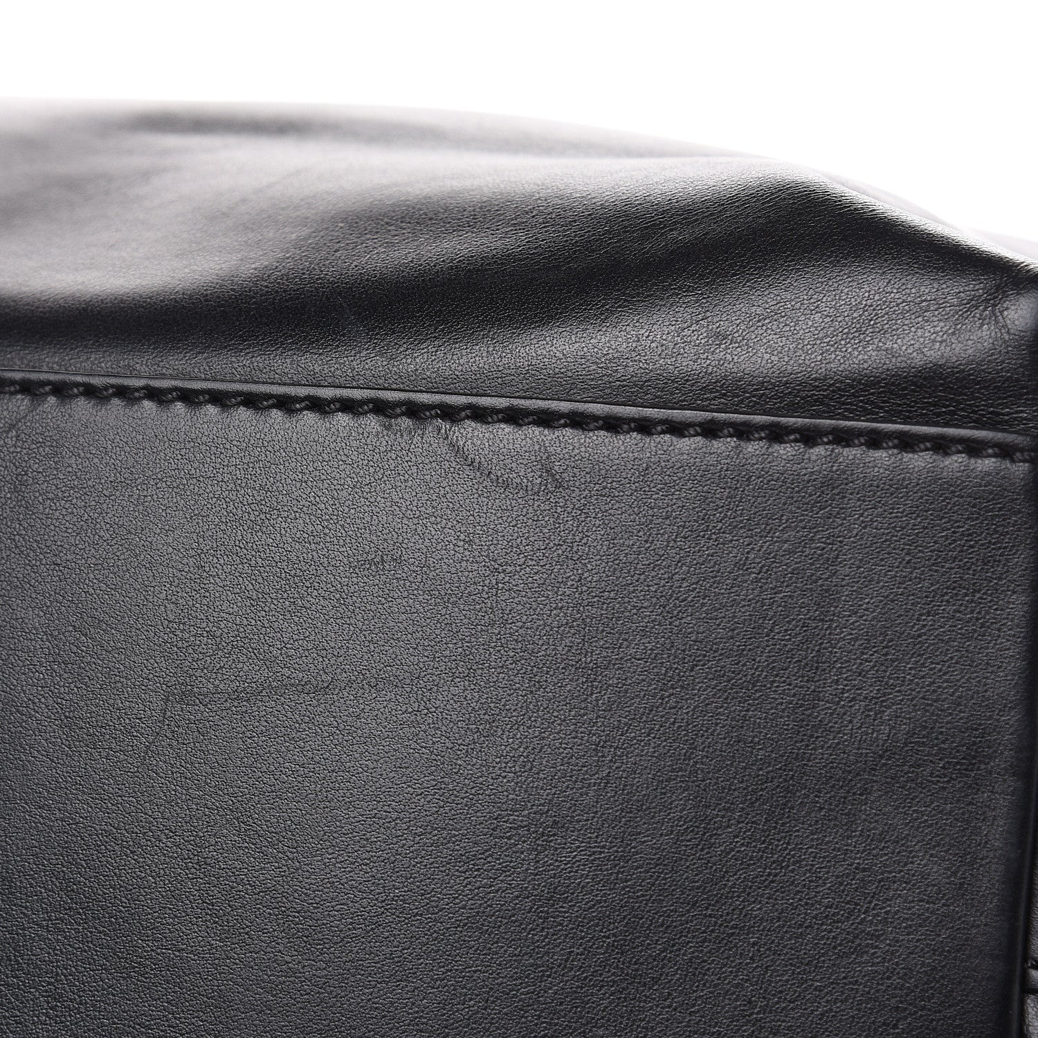Givenchy Waxed Calfskin Small Nightingale Logo Strap Black 12 of 19