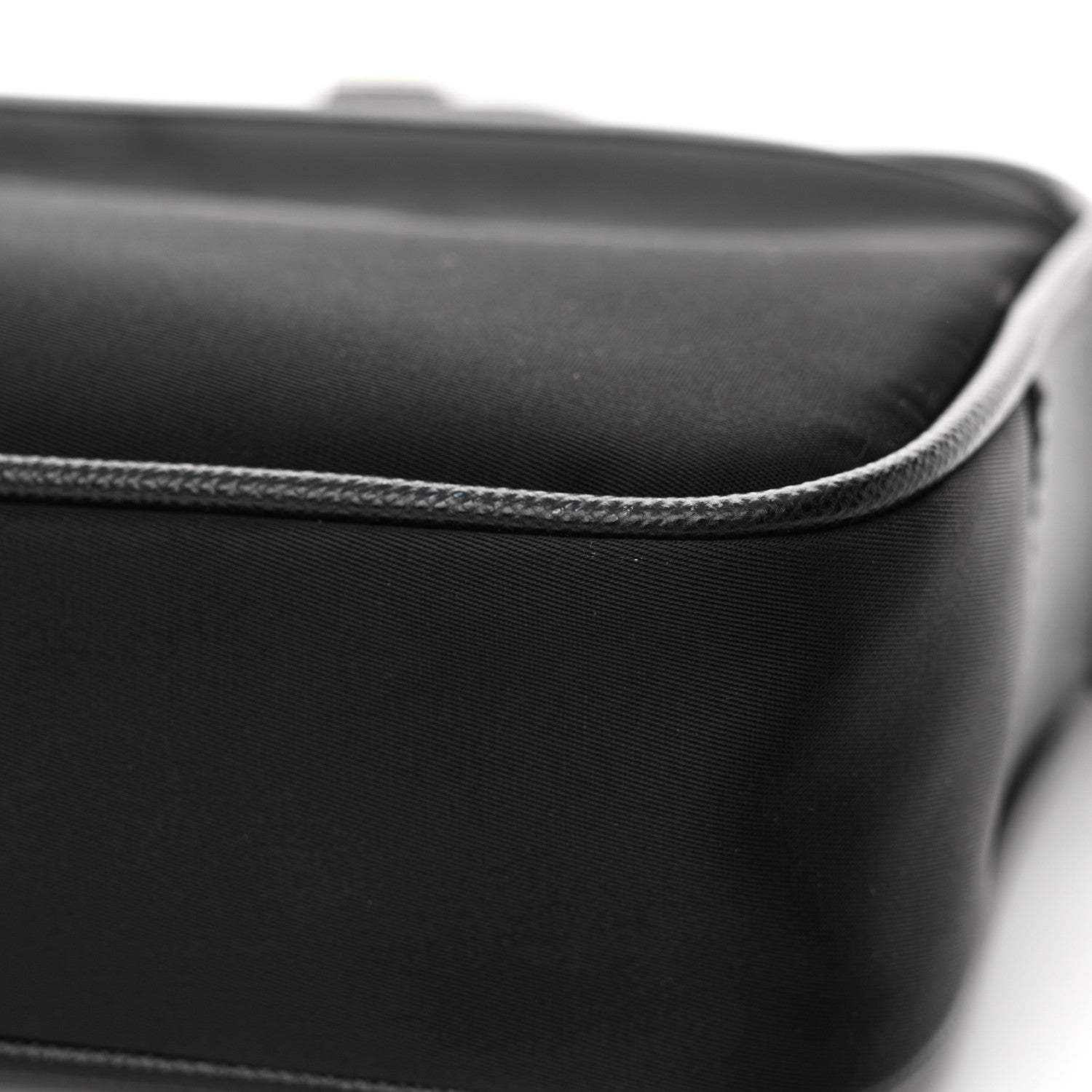 Prada Tessuto Nylon Saffiano Logo Camera Bag Black 10 of 10